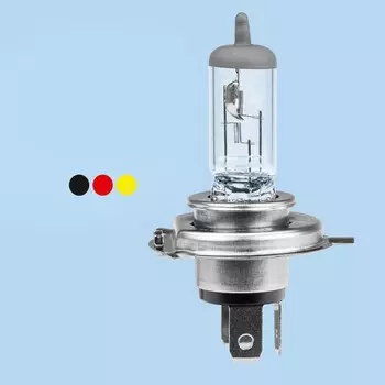 Автолампа галогенная ALCA H4, 60/55Вт, 12В, 60112-01В