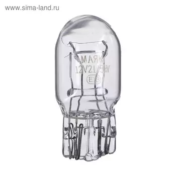 Автолампа "Маяк", 12 В, W21/5W (W3x16d) габарит/стоп 61215бц ,(фасовка 10шт.)