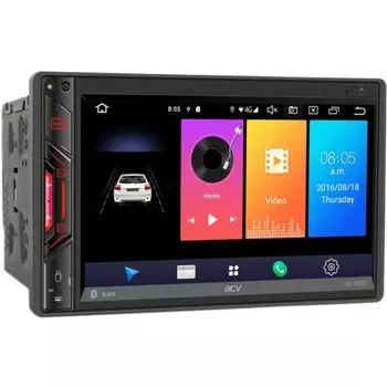 Автомагнитола ACV 2 DIN AD-6900 Android 9 +4G, 6.8", 1024х600, Wi-Fi, GPS