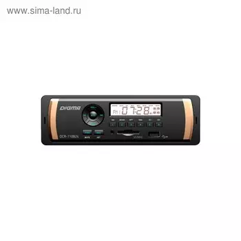 Автомагнитола Digma DCR-110B24, 24 В