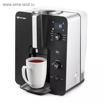 Автоматическая чаеварка Kitfort KT-630, 2.2 л, 2200 Вт, 5 программ, чёрная