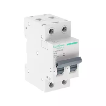 Автоматический выключатель SE City9 Set, B, 20 А, 2P, 4.5 kA, 230 В