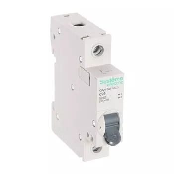 Автоматический выключатель SE City9 Set, С, 25 А, 1P, 4.5 kA, 230 В