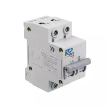 Автоматический выключатель ВА 47-63, 2Р 25А (C) 4,5кА ETP