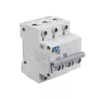 Автоматический выключатель ВА 47-63, 3Р 16А (C) 4,5кА ETP