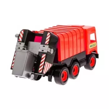 Автомобиль-мусоровоз Middle Truck, красный