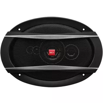 Автомобильная акустика ACV PI-694E, 15х23 см, 4-х полосная, 80 Вт, полипропилен