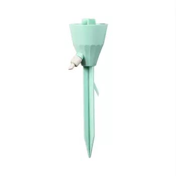 Автополив для комнатных растений под бутылку, регулируемый, с краном, пластик, высота 17.5 см, МИКС, Greengo