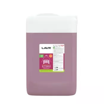 Автошампунь бесконтактный "STORM", Повышенная пенность, 1:50-1:100, 20 л