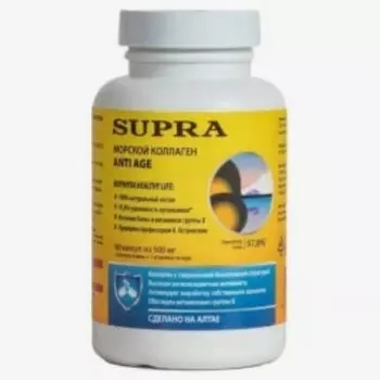 БАДы Supra Life BioS AT-1012 Collagen B, 60 капсул