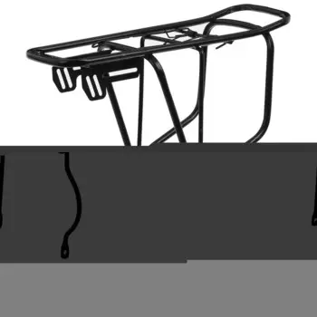 Багажник 26" Dream Bike, стальной, под дисковый тормоз, с пружиной