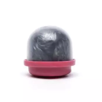 Бахилы "Стандарт", в капсуле с красной крышкой, черные, 130 х 400 мм, 25 мкм., 3 г