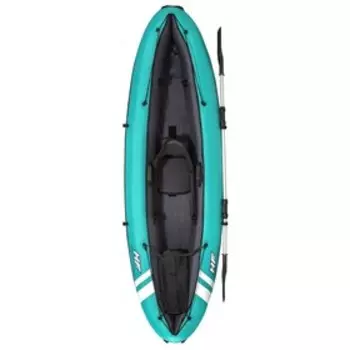 Байдарка Bestway Hydro-Force, 28086 см, комплект: 1 весло, ручной насос, 2 съёмных ребра, 1 сиденье, 1 сумка, ремкомплект, 65118