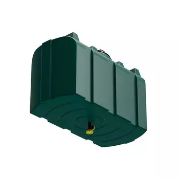 Бак для душа, 200 л, с ЭВН и лейкой, зелёный, серия «R»