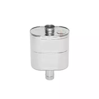 Бак печной овальный 50 л, нержавеющая сталь AISI 430, толщина 0.8 мм, 115 d 115 мм