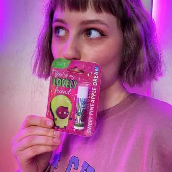 Бальзам для губ AVOCATO, аромат ананас