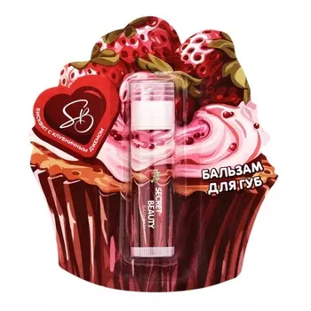 Бальзам для губ «Бисквит с клубничным джемом»