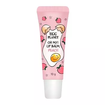 Бальзам для губ Daeng Gi Meo Ri Egg Planet Oh My Lip Balm Peach, 10 г
