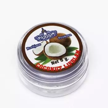 Бальзам для губ Rochjana, кокос, 5 г