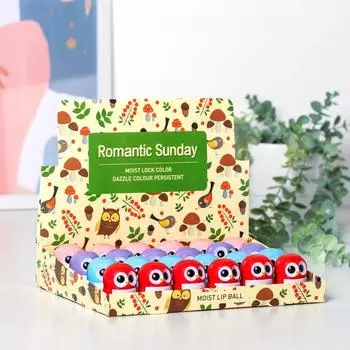 Бальзам для губ «Сова», микс цветов и ароматов