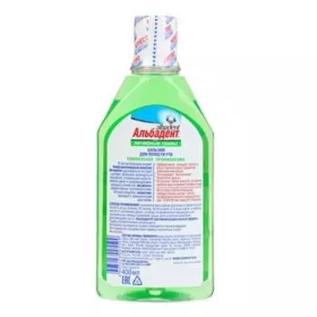 Бальзам для полости рта Альбадент лечебные травы, 400 мл
