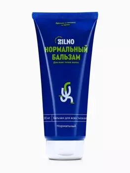 Бальзам для всех типов волос Silno Нормальный, с пшеничными протеинами, 200 мл