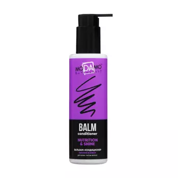 Бальзам - кондиционер moDAmo питание и блеск для всех типов волос, 200 мл
