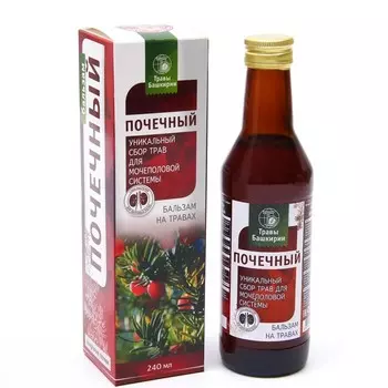 Бальзам «Почечный» медовый, 240 мл