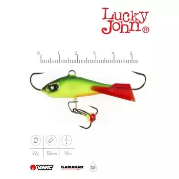 Балансир Lucky John BALTIC 5, 5 см, 22 г, цвет 26RT