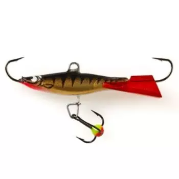 Балансир Lucky John VIKING 4 + тройник, 4 см, цвет 11HRT блистер