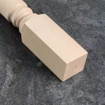 Балясина деревянная "Римская", 50х50х900 мм, массив бука