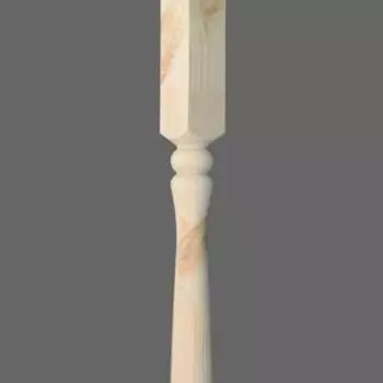 Балясина деревянная №4, сорт сосны В, 4545900 мм