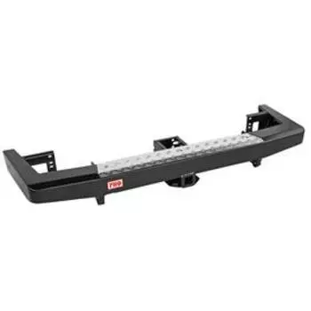 Бампер РИФ силовой задний УАЗ Патриот 2015+ с квадратом под фаркоп, лифт 65 мм