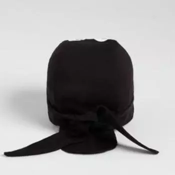 Бандана для мальчика, цвет чёрный/заяц, размер 41-44