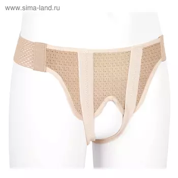 Бандаж грыжевой паховый ГПП-443H Экотен, цвет бежевый, размер M