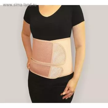 Бандаж послеоперационный НТ-О-018, 2-х панельный, размер XL , цвет бежевый