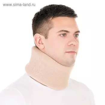 Бандаж шейный ТРИВЕС Evolution Т.51.91, взрослый, размер 8,3, высота 8 см, цвет бежевый