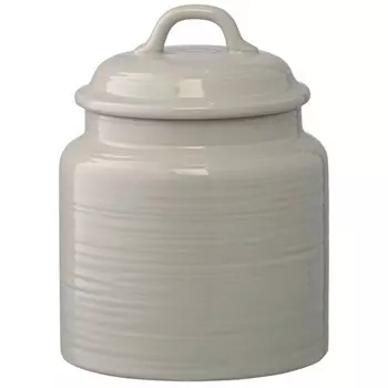 Банка для хранения, цвет серый, 1 л