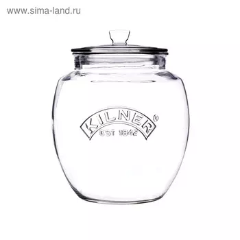 Банка для хранения Kilner Push Top, стекло, 2 л