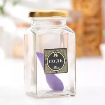 Банка для хранения специй «Соль», 312 мл