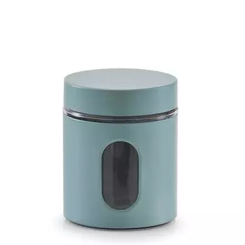 Банка для продуктов 600 мл, 10.212,5 см, стекло/металл, эвкалипт