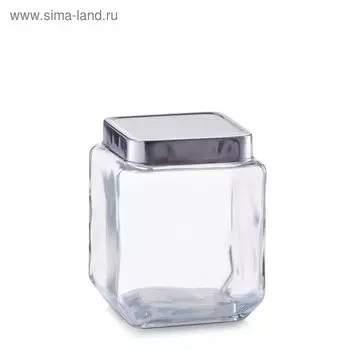 Банка для продуктов, металлическая крышка