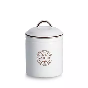 Банка для продуктов Zeller «Чеснок», d=12х17.5 см, 880 мл