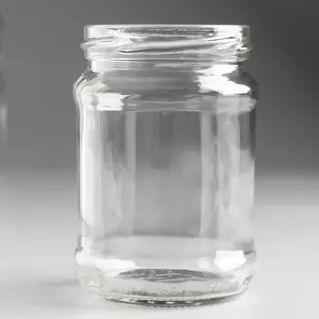 Банка для свечей, подсвечник "ГАНТЕЛЯ" 250мл, 10х7 см