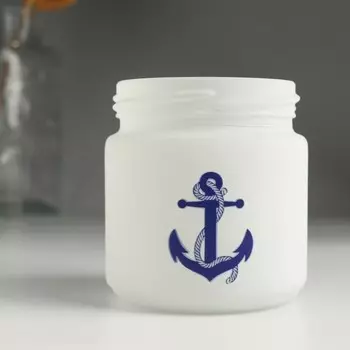 Банка для свечей «Мореман», стекло подсвечник, 7.57 см