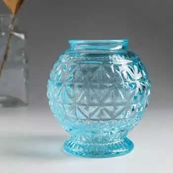 Банка для свечей, подсвечник "СКАНДИК МАРСКИ" 10,5х10,2 см, 300 мл БИРЮЗА