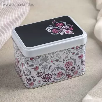 Банка для сыпучих продуктов «Бута», 400 мл, цвет белый