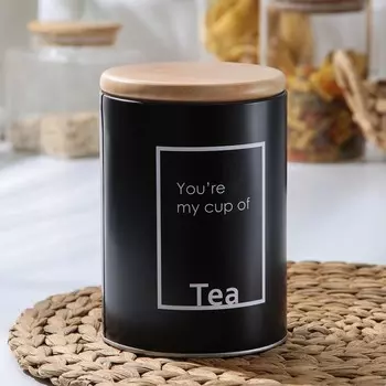 Банка для сыпучих продуктов чай Lifestyle, 111115,5 см