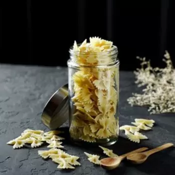 Банка для сыпучих Доляна «Премиум», 700 мл, 208 см, с металлической крышкой, стекло, прозрачная