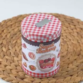 Банка для сыпучих продуктов «Печенье», 13,8×10,5×10,5 см, с откидным носиком